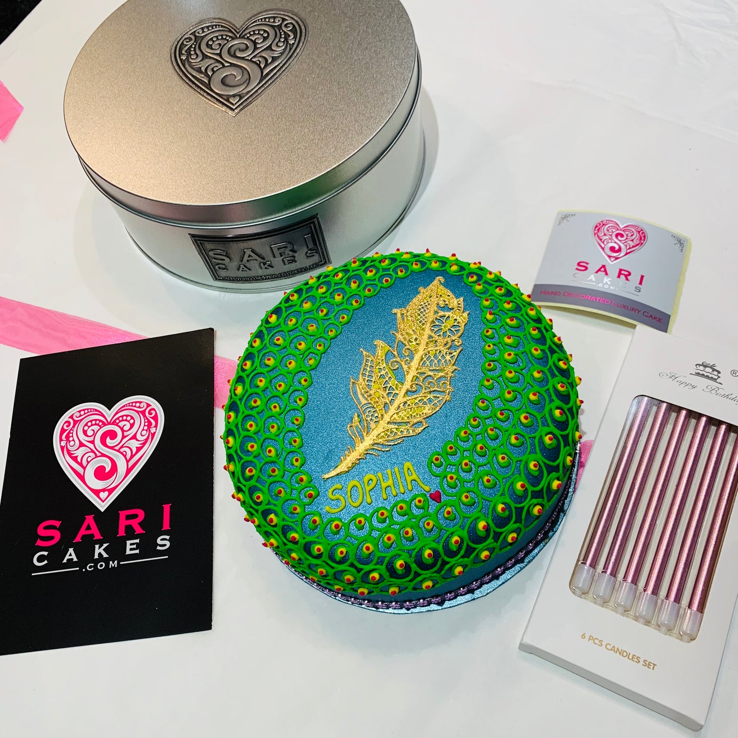 Peacock - Special Edition - Sari Cakes