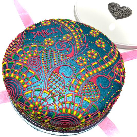 Midnight Blue - Best Seller - Sari Cakes 