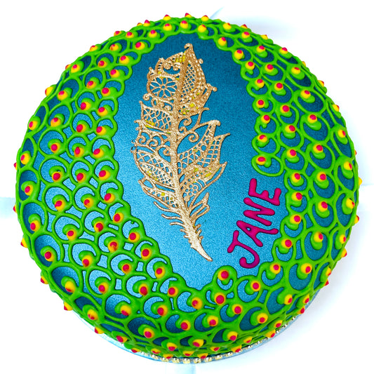 Peacock - Special Edition - Sari Cakes 